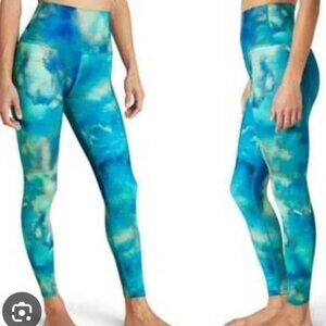 Beyond Yoga Lux High Waisted Soft High Rise Tie Dye Workout Leggings M $88